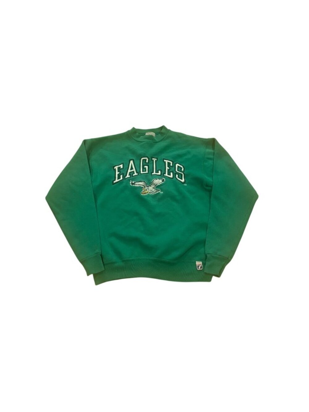 Vtg 90s Philadelphia Eagles Logo 7 Embroidered NFL Crewneck Sweatshirt Medium